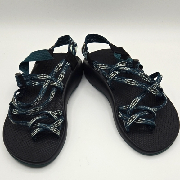 Chaco ZX2 Classic Athletic Angular Teal Sandals Size 9 - Picture 1 of 10
